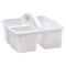 Teacher Created Resources Storage Bin, Plastic, White, 6 PK 20445 - alternate 2